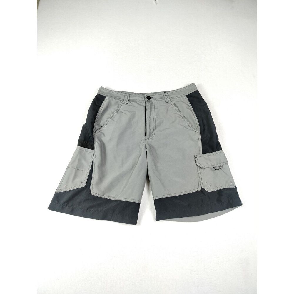 Magellan Shorts‎ Men's 32 Gray Chino Gorpcore Outdoors Campcore Hiking Fishing